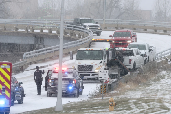 Grand Forks Weather; Blizzard Conditions